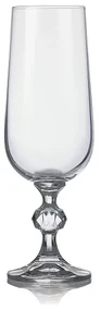 Crystalex Poháre na šumivé víno CLAUDIA 180 ml, 6 ks