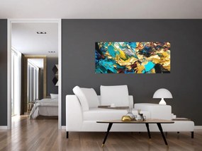 Obraz - Textúrovaná olejomaľba (120x50 cm)