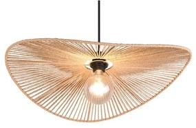 Matne čierne závesné svietidlo ø 58 cm Laurine – Trio