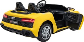 Elektrické autíčko Audi Spyder R8 LIFT žlté