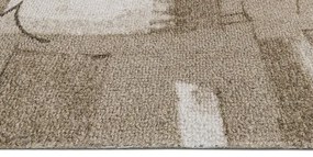 Koberce Breno Metrážny koberec LIBRA 36, šíře role 500 cm, hnedá, viacfarebná
