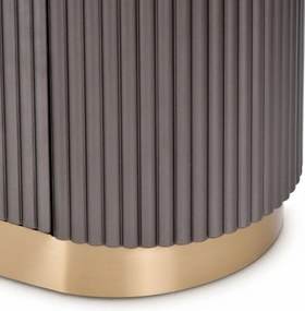 TV STOLÍK CASTELLO ŠEDÁ + MRAMOR 200 cm