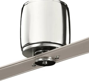 Kichler KLF-FERRON-60-PN - Stropný ventilátor FERRON chróm + diaľkové ovládanie