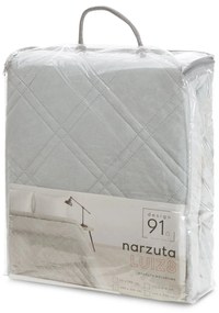 PREHOZ NA POSTEĽ LUIZ8 220X240 CM STRIEBORNÝ