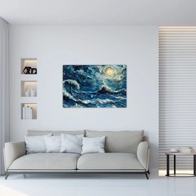 Obraz - Maľba oblohy a mora (90x60 cm)
