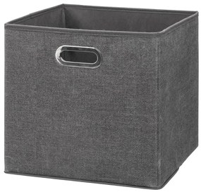 Úložný box Simple, 31x31x31 cm, sivá