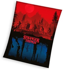 Detská mikroplyšová deka 150 x 200 cm - Stranger Things