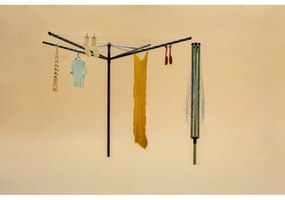 Antracitový vonkajší sušiak na bielizeň 50 m Topspinner – Brabantia