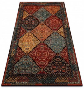 Vlnený kusový koberec Astoria rubínový 235x350cm