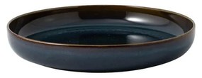 Tmavomodrý porcelánový hlboký tanier Villeroy &amp; Boch Like Crafted, ø 21,5 cm