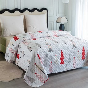 Prehoz na posteľ JINGLE, biely Rozmer: 170 x 210 cm