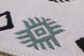 Praktik home, TRHÁK: Kusový koberec Natur Odra, 120x170, čiernobiela, chodba / predsieň