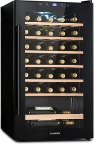 Klarstein Barossa 32 Uno, vinotéka, 95 l, 36 fliaš, 1 zóna, dotykový displej