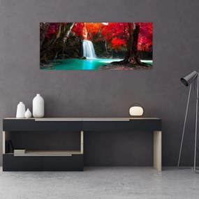 Obraz - Vodopád (120x50 cm)