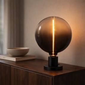 E27 LED žiarovka G200 dymová 4W 250lm 1800K