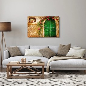 Obraz starých dverí (90x60 cm)