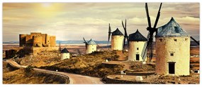 Obraz - Veterné mlyny (120x50 cm)