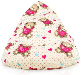 Sedací vak Bermudy SAKO Macko Love you