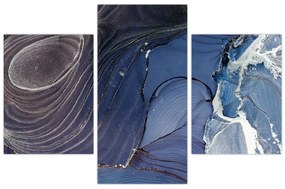 Obraz - Mramorovaný atrament (90x60 cm)