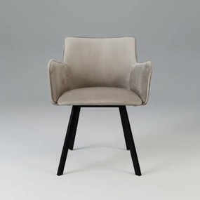 Jedálenská stolička AMELIA taupe