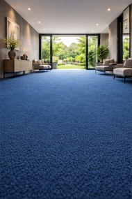 Beaulieu International Group, Koberec metráž Primavera 546, na mieru, šíře 4m, modrá, resine, chodba / predsieň