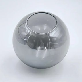 Luster na tyči LILOU 4xE14/5W/230V matný chróm/dymová