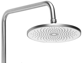 Rea Foss, sprchový set s ručnou a hlavovou sprchou, brúsená oceľ, REA-P5646