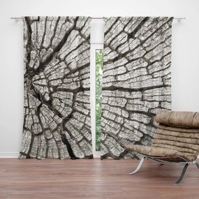 Sablio Záves Drevo: 2 ks 140x250 cm