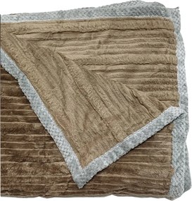 Hrejivá deka Homa KERNA MOCHA BROWN