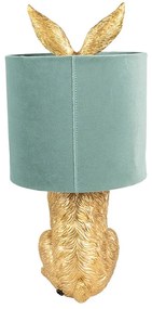 Gold & Olive RABBIT stolné svietidlo