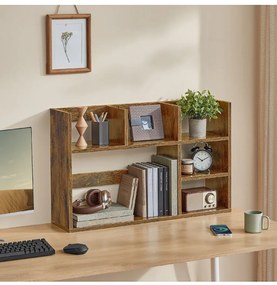 Kuchyňská police Coke rustikálně hnědá