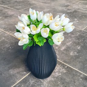 HRADIL Váza Venuša 16 cm Farba: Stříbrná