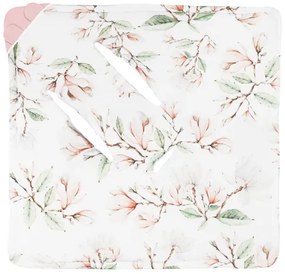 Lionelo - Zavinovačka do autosedačky TRAVEL SWADDLE 90x90 cm Béžová Magnólia