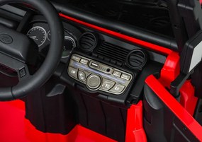 Elektrické autíčko Land Rover Defender 110 SVX červené