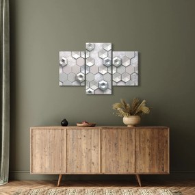 Obraz 3D abstrakcie (90x60 cm)
