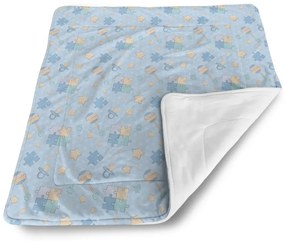 Sablio Deka pre bábätko Puzzle a cumlíky - 80x100 cm