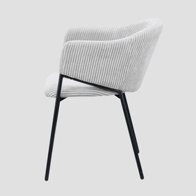 Jedálenská stolička PRAZER sivá 737954