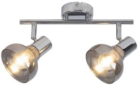 Rabalux HOLLY stropné bodové svietidlo max. 2x40W | E14 | IP20 - chróm
