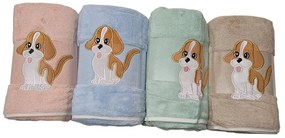 Osuška mikroplyš HOMA DOGGY MIX 4 kusy 70x140 cm