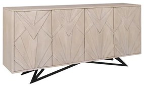 Komoda 45881 170cm Metropolitan Drevo Mango Bielené  - Komfort-nábytok