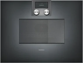 Gaggenau 400 series kombinovaná mikrovlnná rúra 60 x 45 cm, pravé pánty dverí BM450100