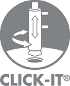 Doppler Expert CLICK-IT 50 kg - pojazdný žulový stojan s kolieskami, žula