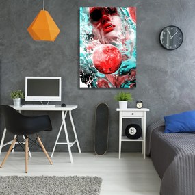 Gario Obraz na plátne Ústa ženy a planéty - Barrett Biggers Rozmery: 60 x 90 cm
