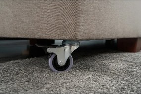 Béžová rozkladacia rohová pohovka (pravý roh) Manama – Balcab Home