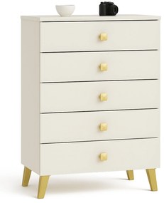 Komoda MOBI K-05 kašmír/zlatá