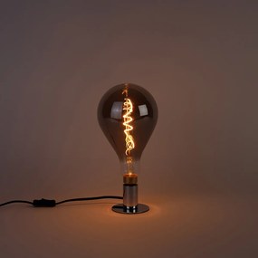 E27 Stmievateľná LED žiarovka so špirálovým vláknom A165 Dymová 4W 120lm 1800K