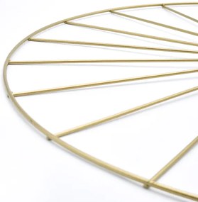 Nástenné svietidlo MONTANA 1xE27/15W/230V pr. 45 cm zlatá