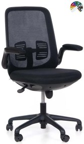 SEGO Kancelárska stolička SIMPLE NEW čalúnenie MECAMED koženka