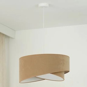 Brilagi - LED Luster na lanku LYRA 1xE27/15W/230V hnedá/biela