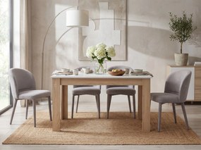 Jedálenská stolička TINO WIND, sivá